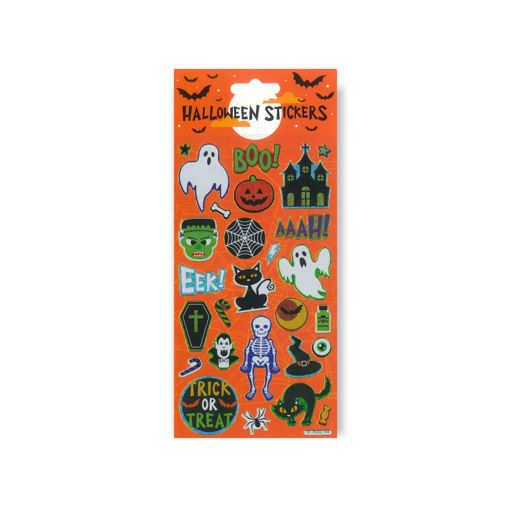 Picture of HALLOWEEN STICKERS TRICK OR TREAT ORANGE